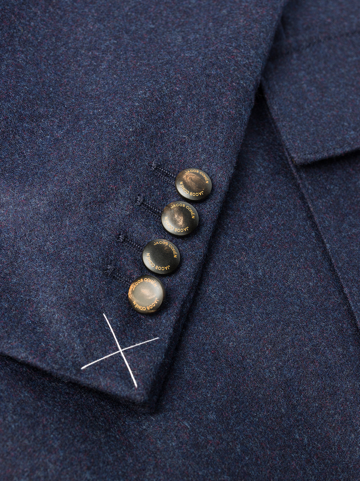 DOUBLE-BREASTED WOOL FLANNEL JACKET TAILORING COLLECTION