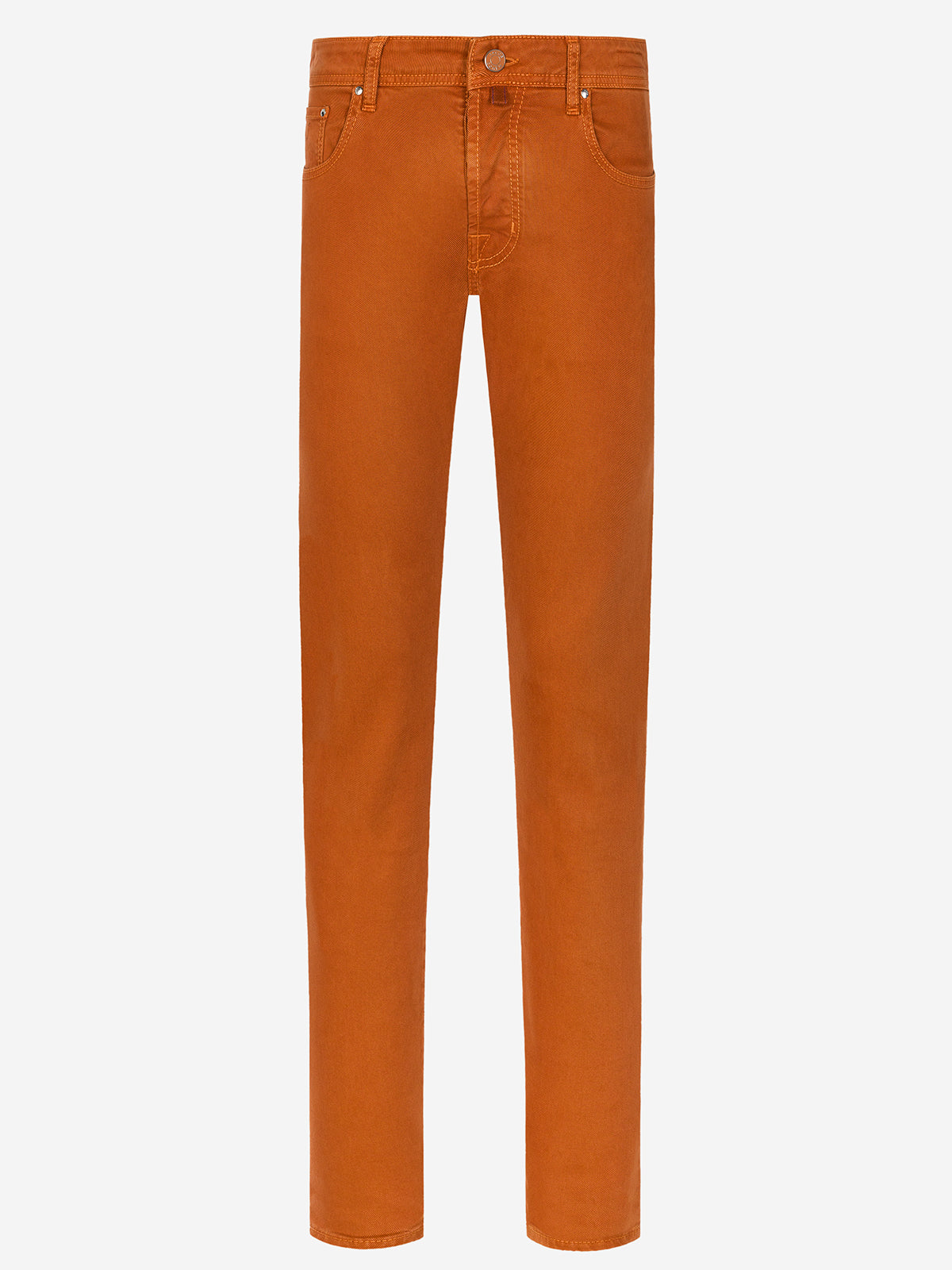 BARD PANTALONES DE SARGA TEÑIDOS EN PRENDA NARANJA LADRILLO