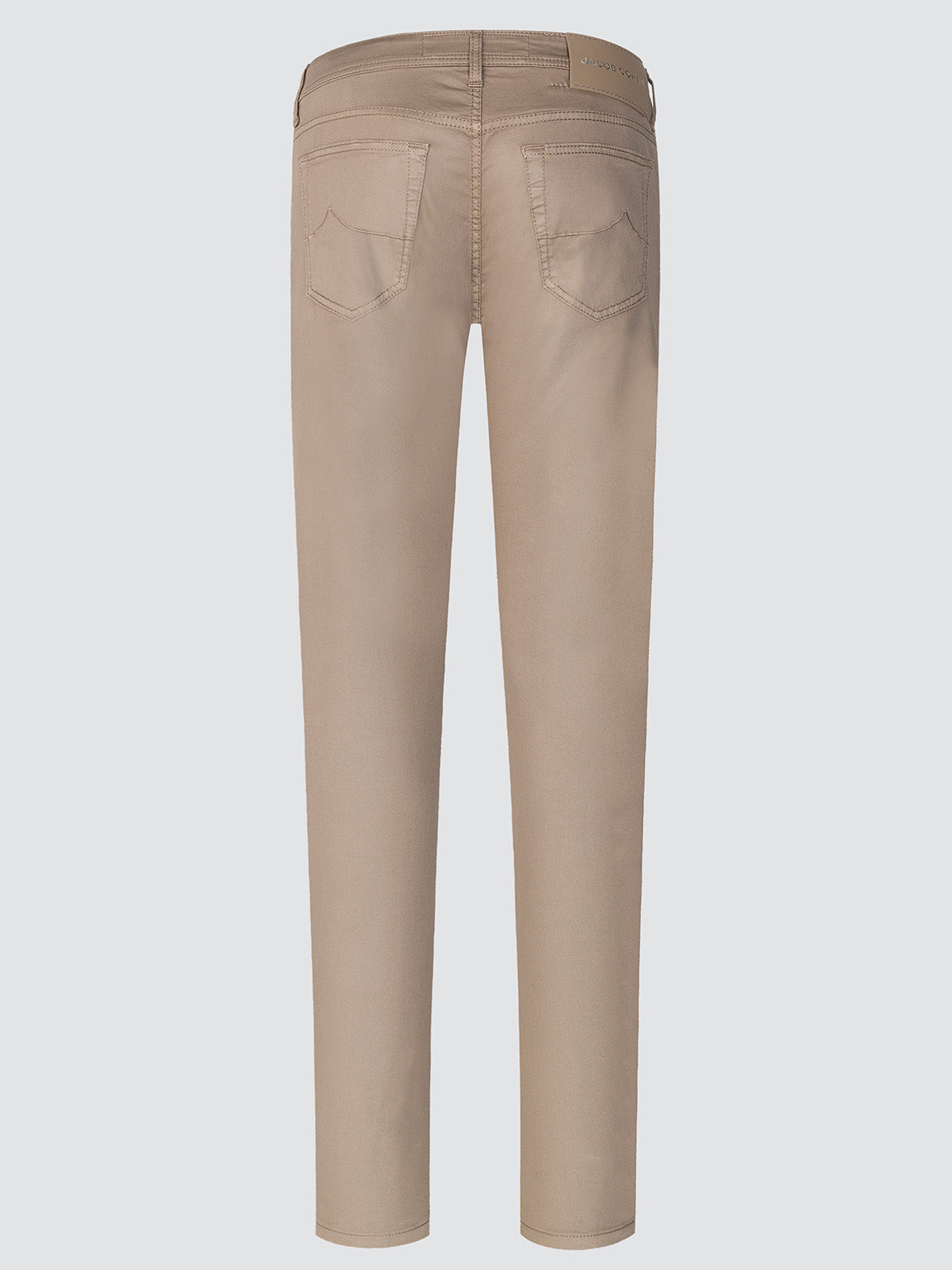 Pantalon Bard en coton lyocell couleur marron éléphant