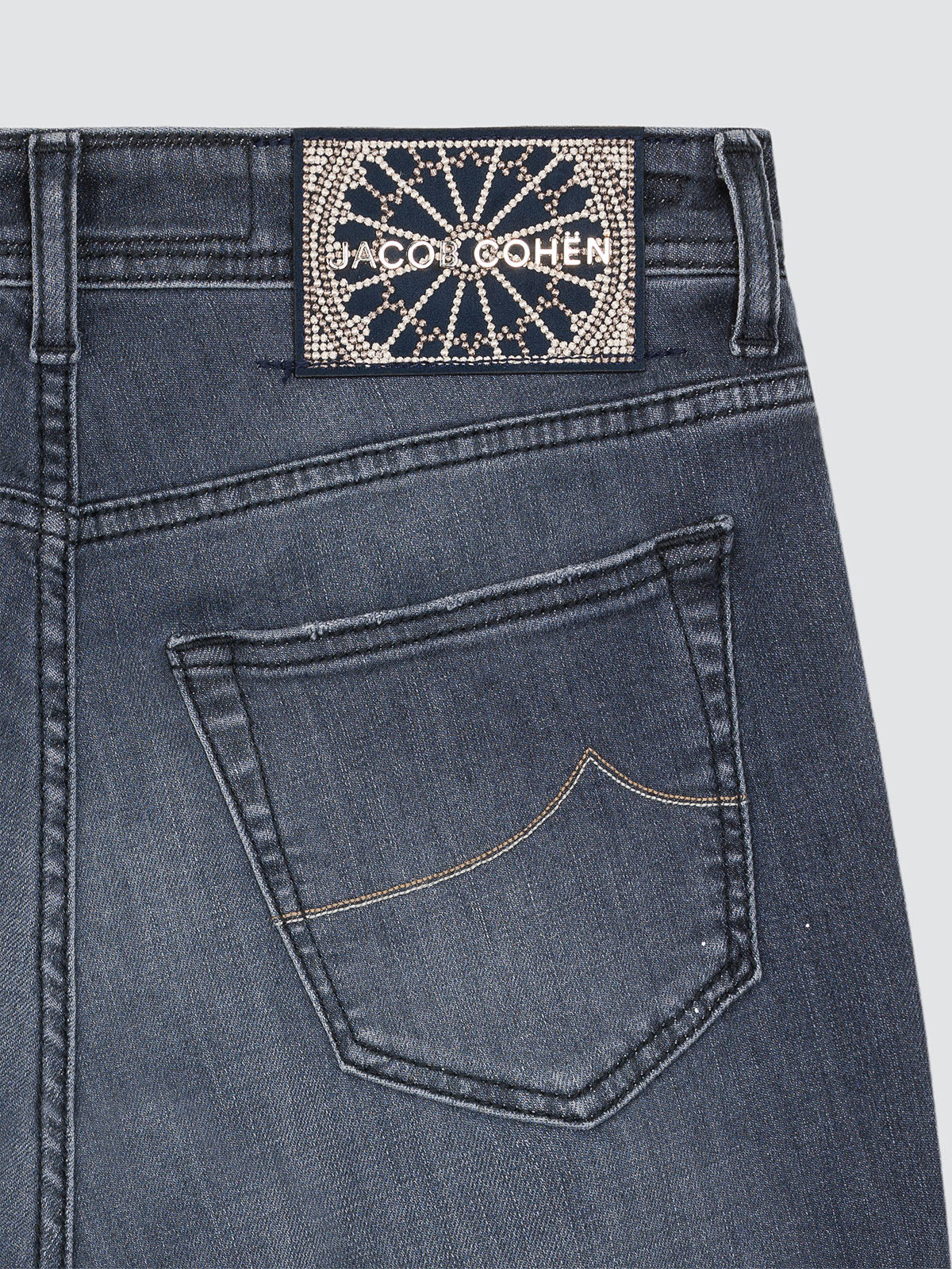 NICK SLIM JEANS SUPER STRETCH GRAU