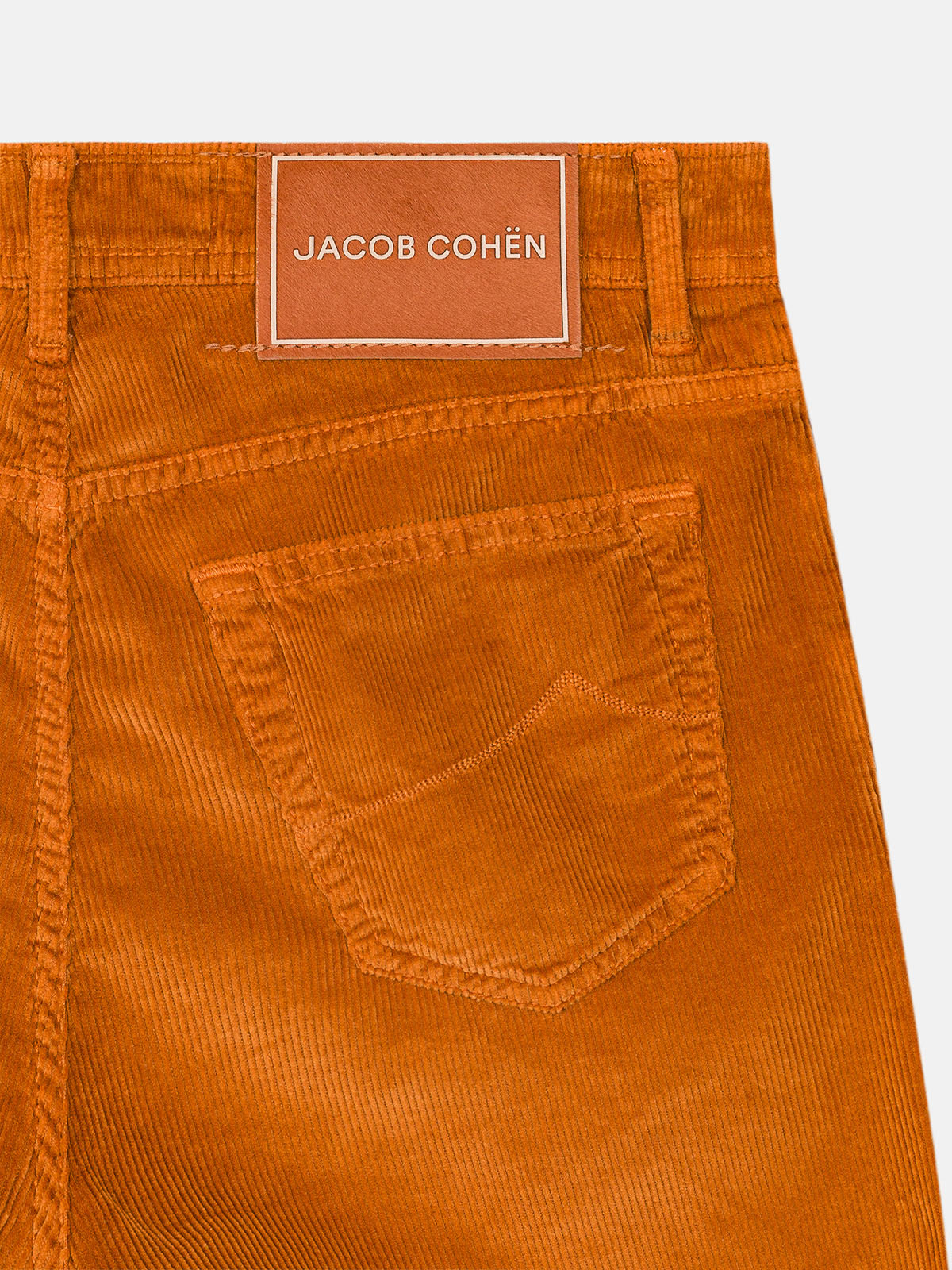 Jacob Cohën Bard orange corduroy 