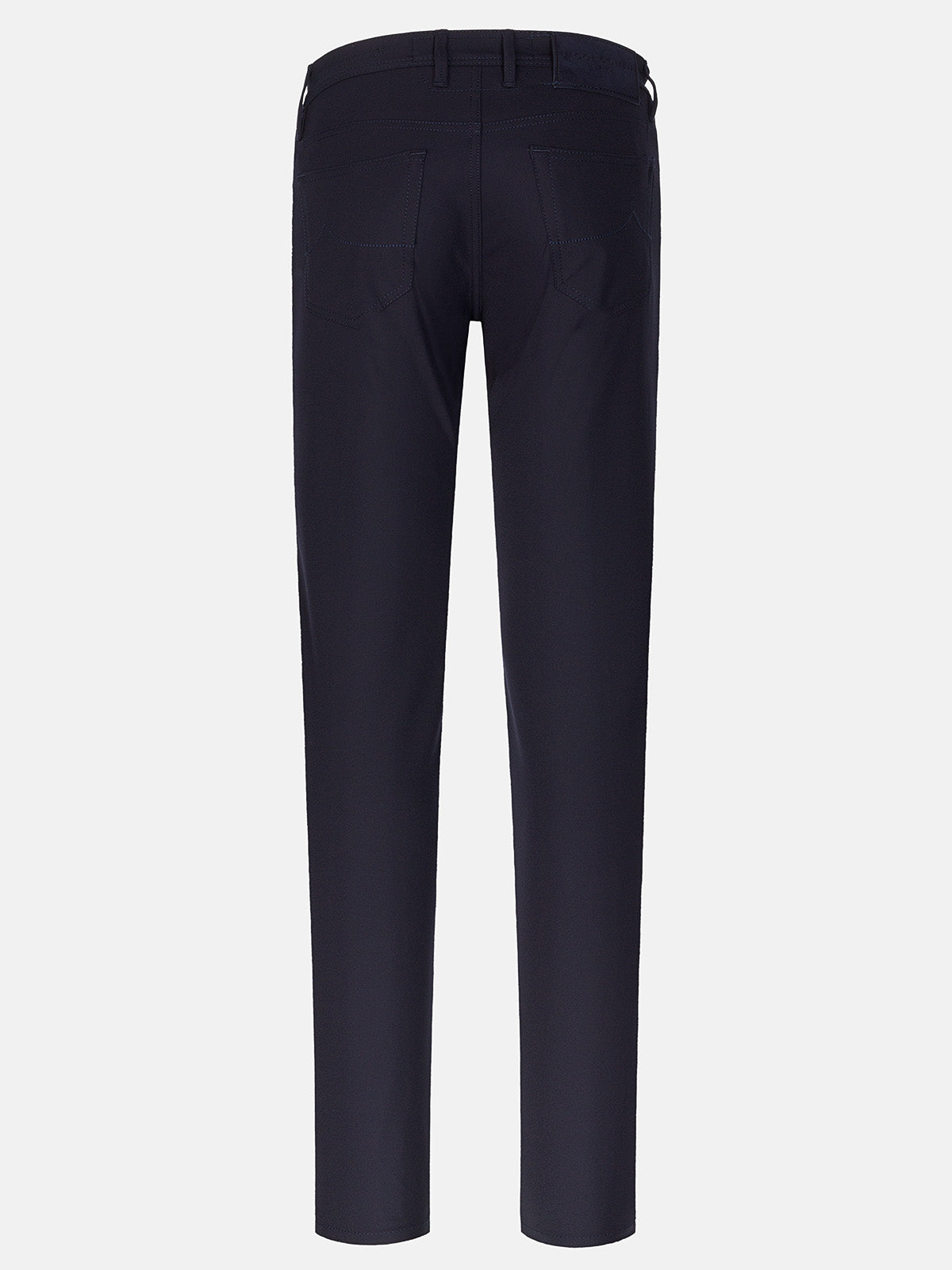 BARD PANTALON EN MICROFIBRE BLEU MARINE