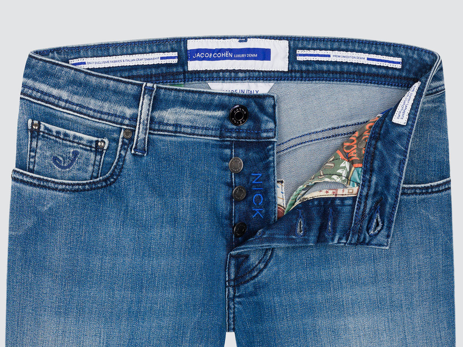 HELLBLAUE JEANS „NICK“