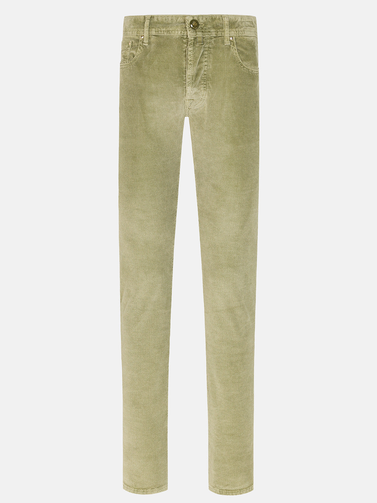 light green pants Jacob Cohën stretch corduroy