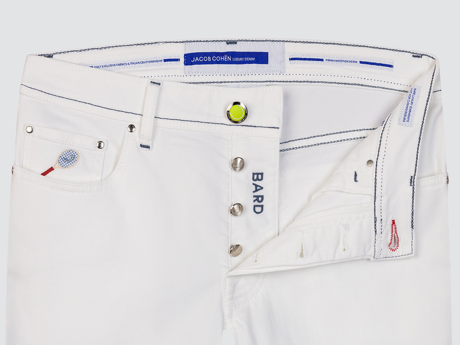 Jeans tennis button Jacob cohen bard