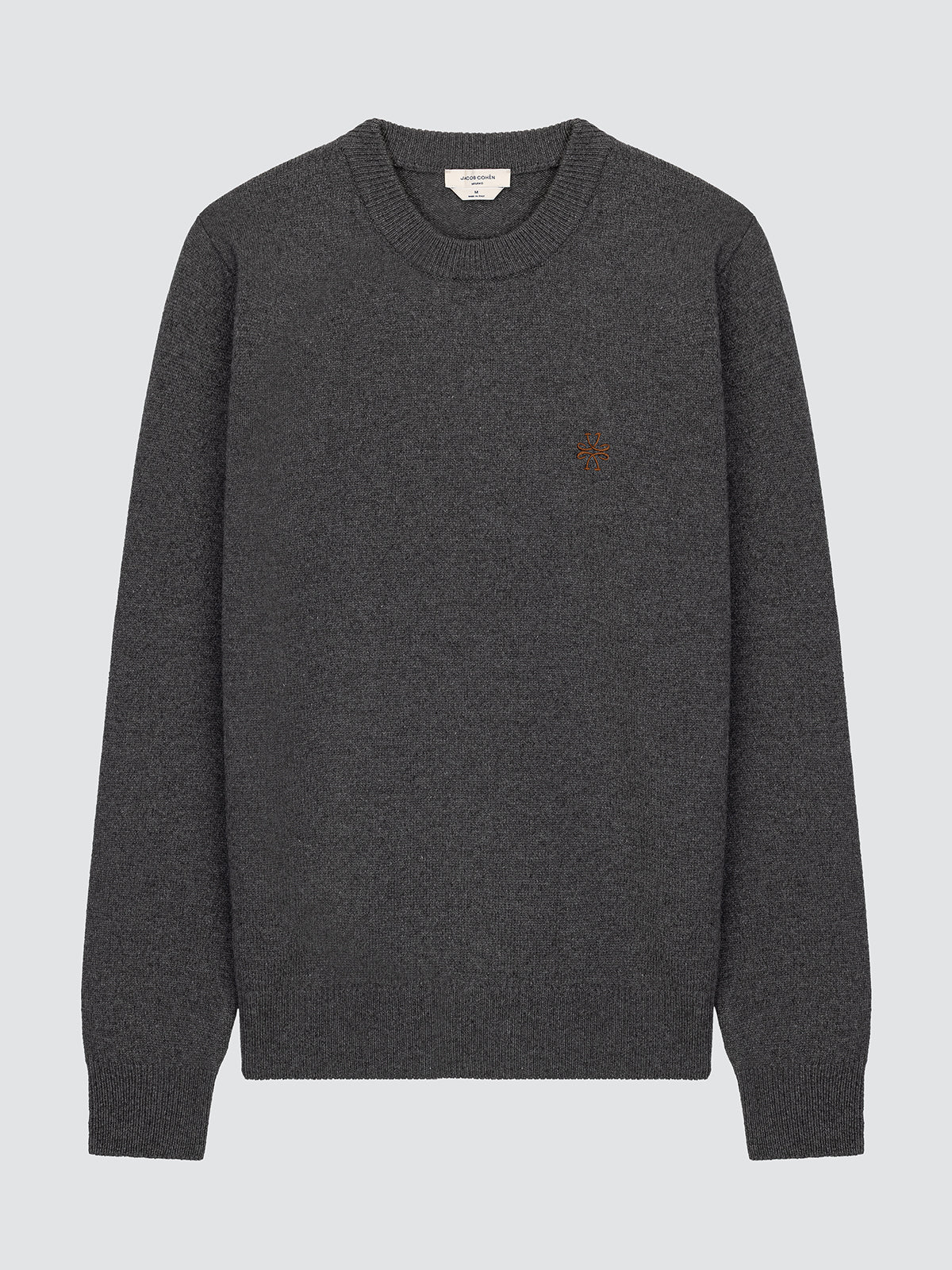 Jumper wool and cashmere Jacob Cohen grey  ribbed trims