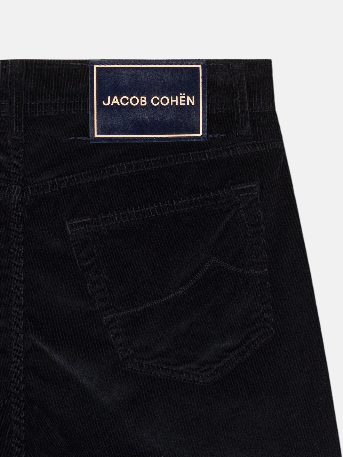 Jacob Cohën cord 5 pockets dark blue Bard