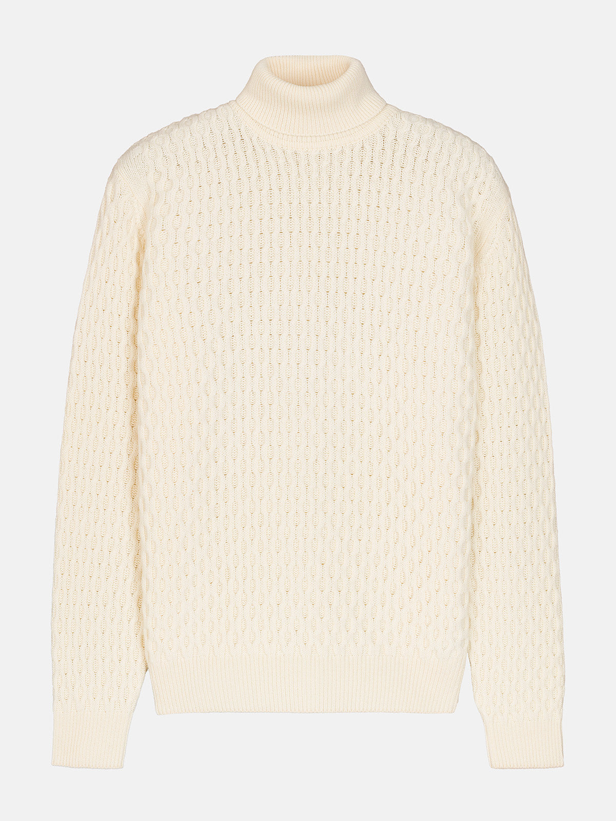 Off white jumper Jacob Cohën wool high neck