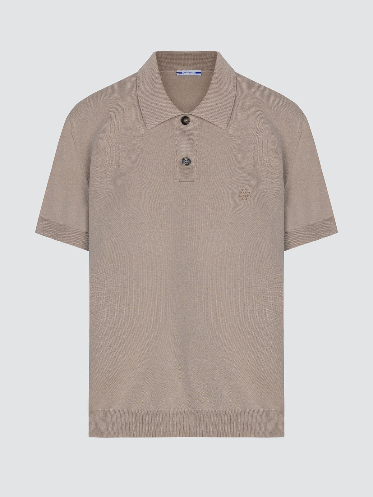 knited polo Jacob Cohën beige