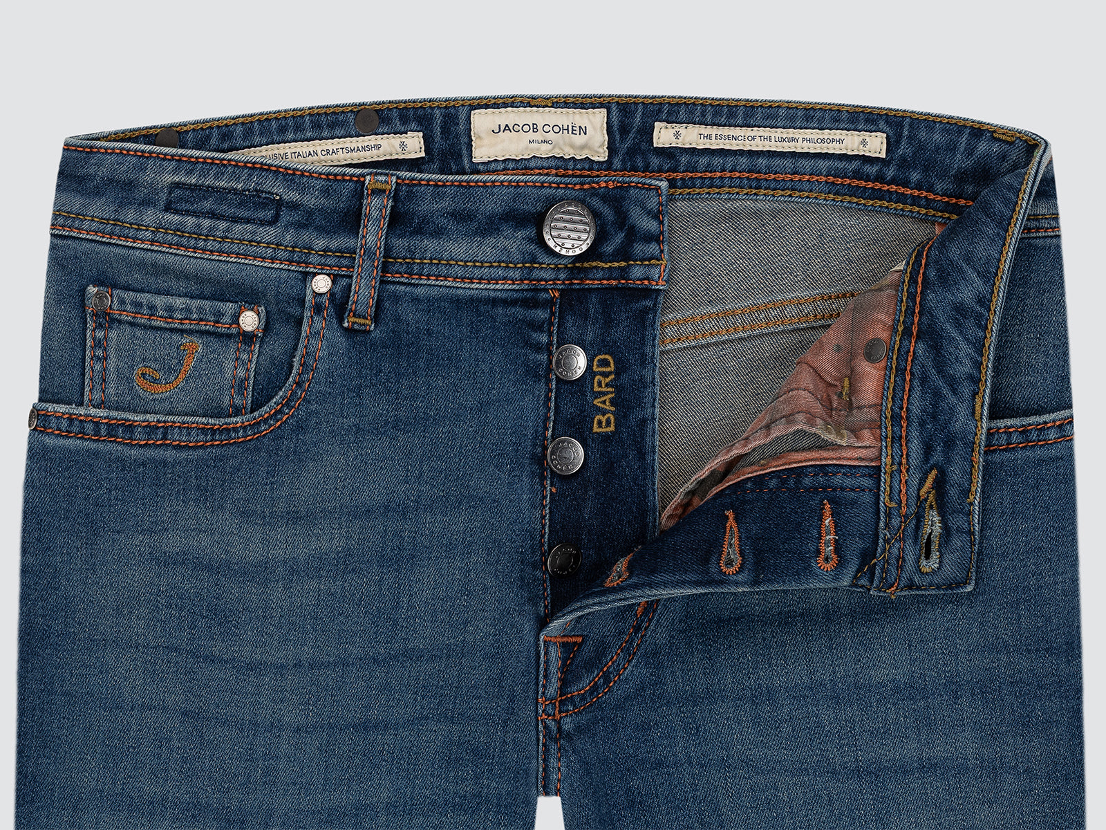 Bard Regular-Slim Jeans Light Blue Super Stretch Soft Denim