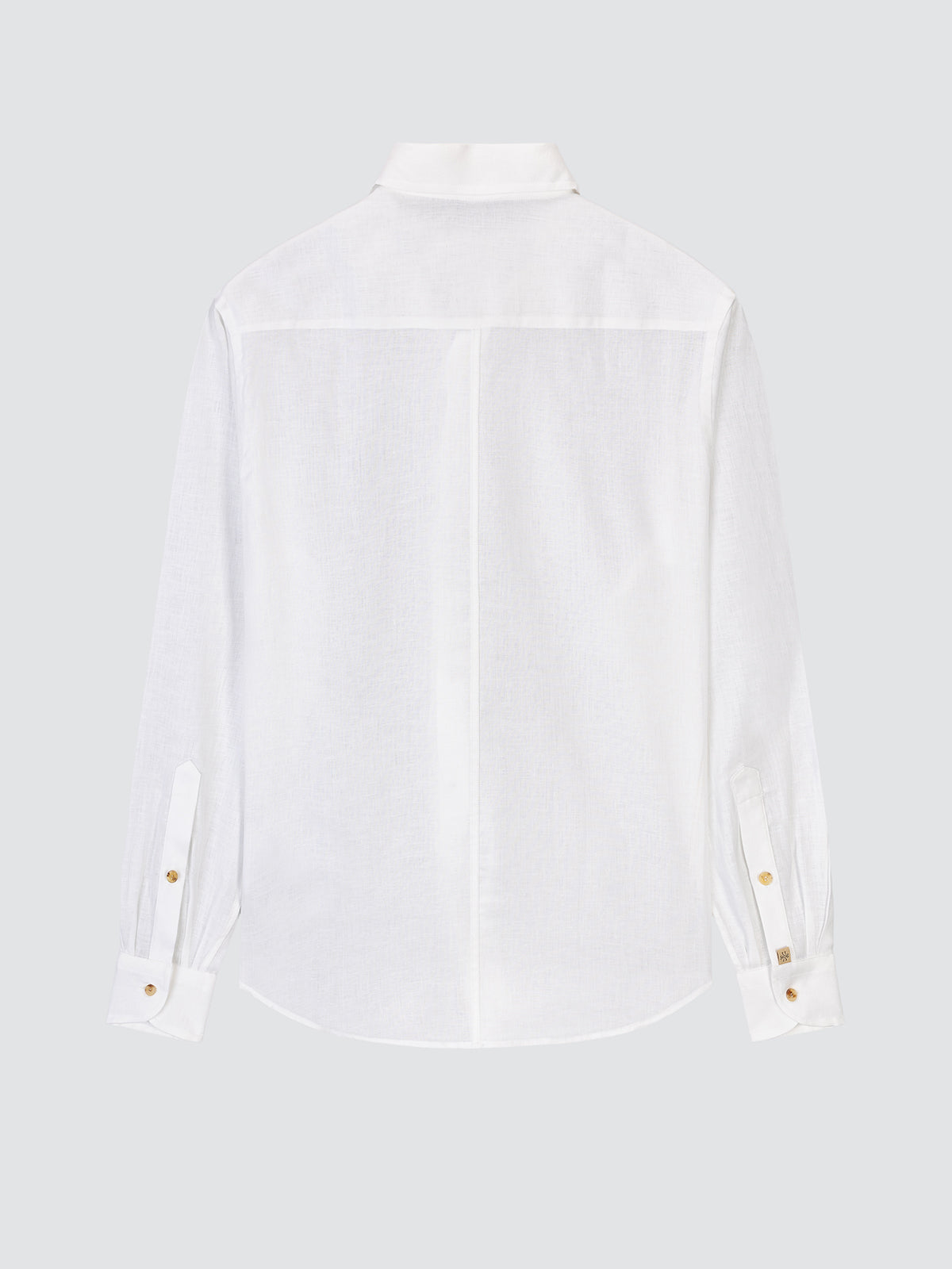 Western shirt Regular Fit in white Linen