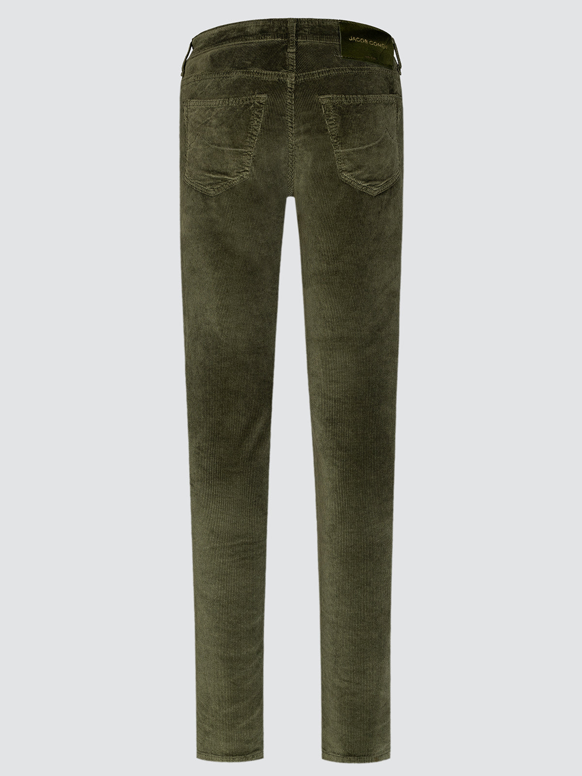 Pantalon Bard en velours côtelé extensible vert
