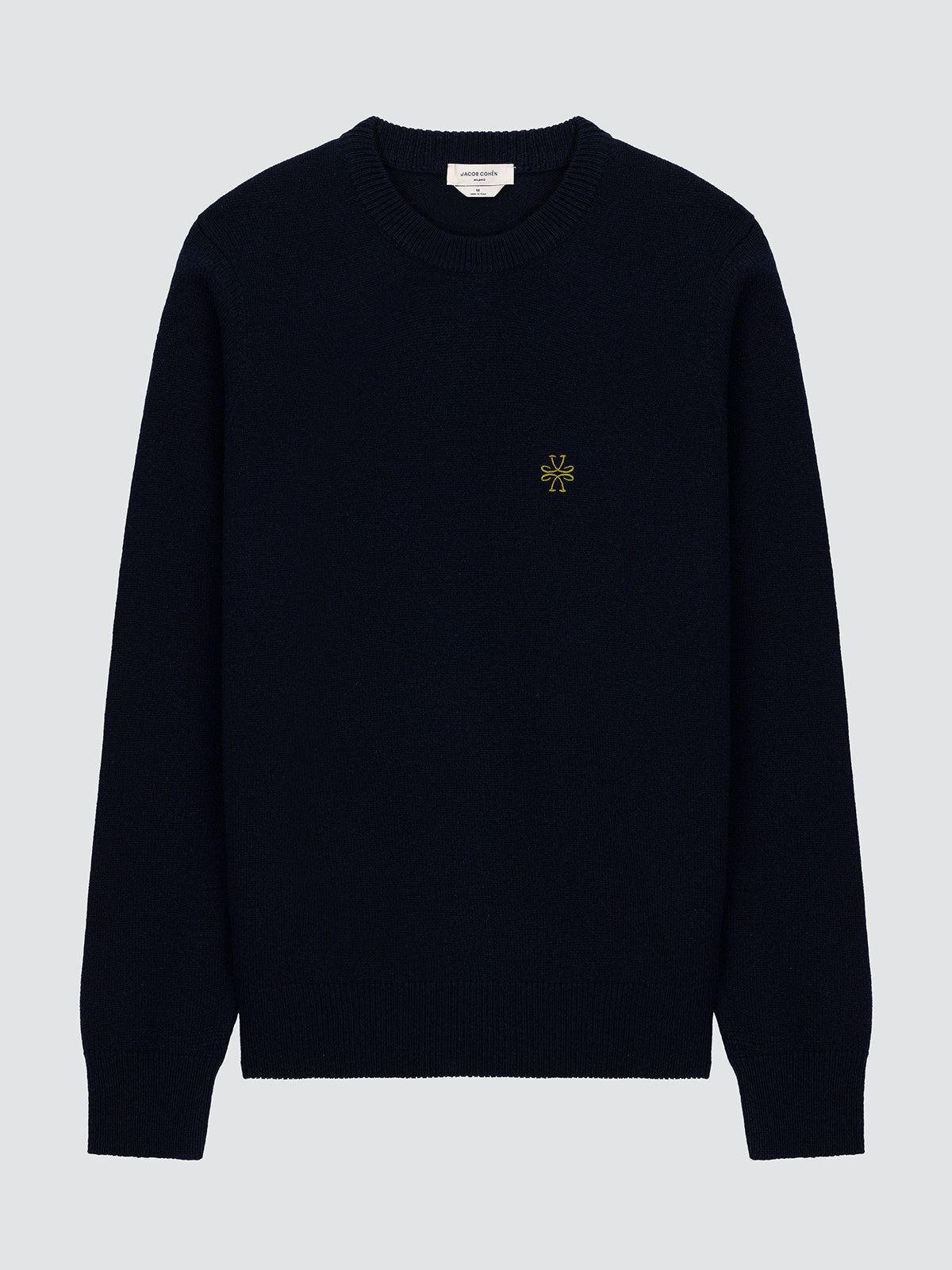 Crewneck Sweater Navy blue Wool and Cashmere