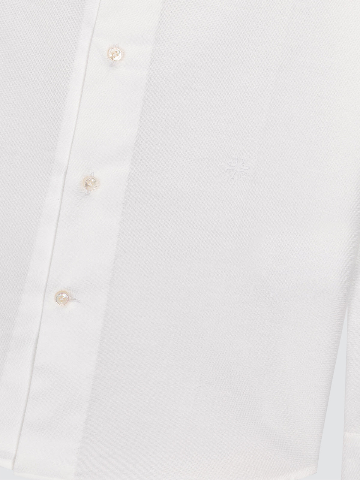 Stijlvol overhemd van wit Oxford-katoen