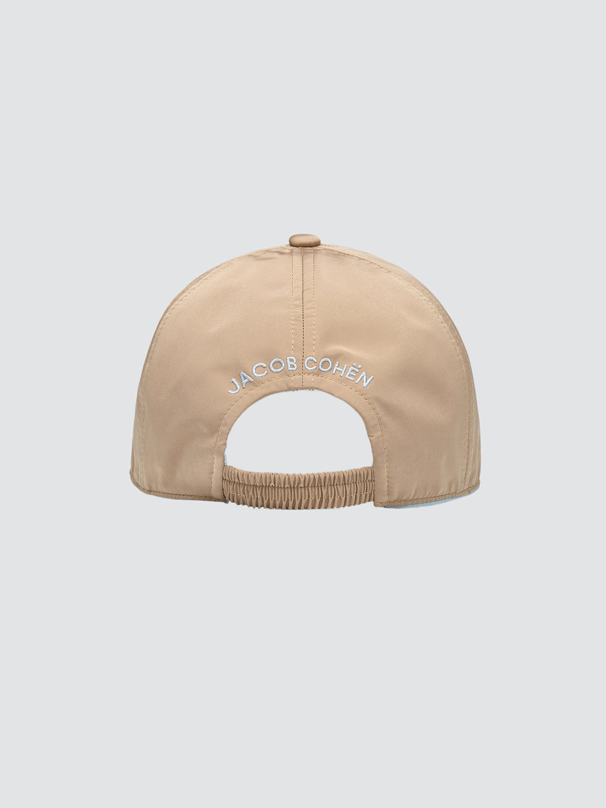 Beige technical baseball cap