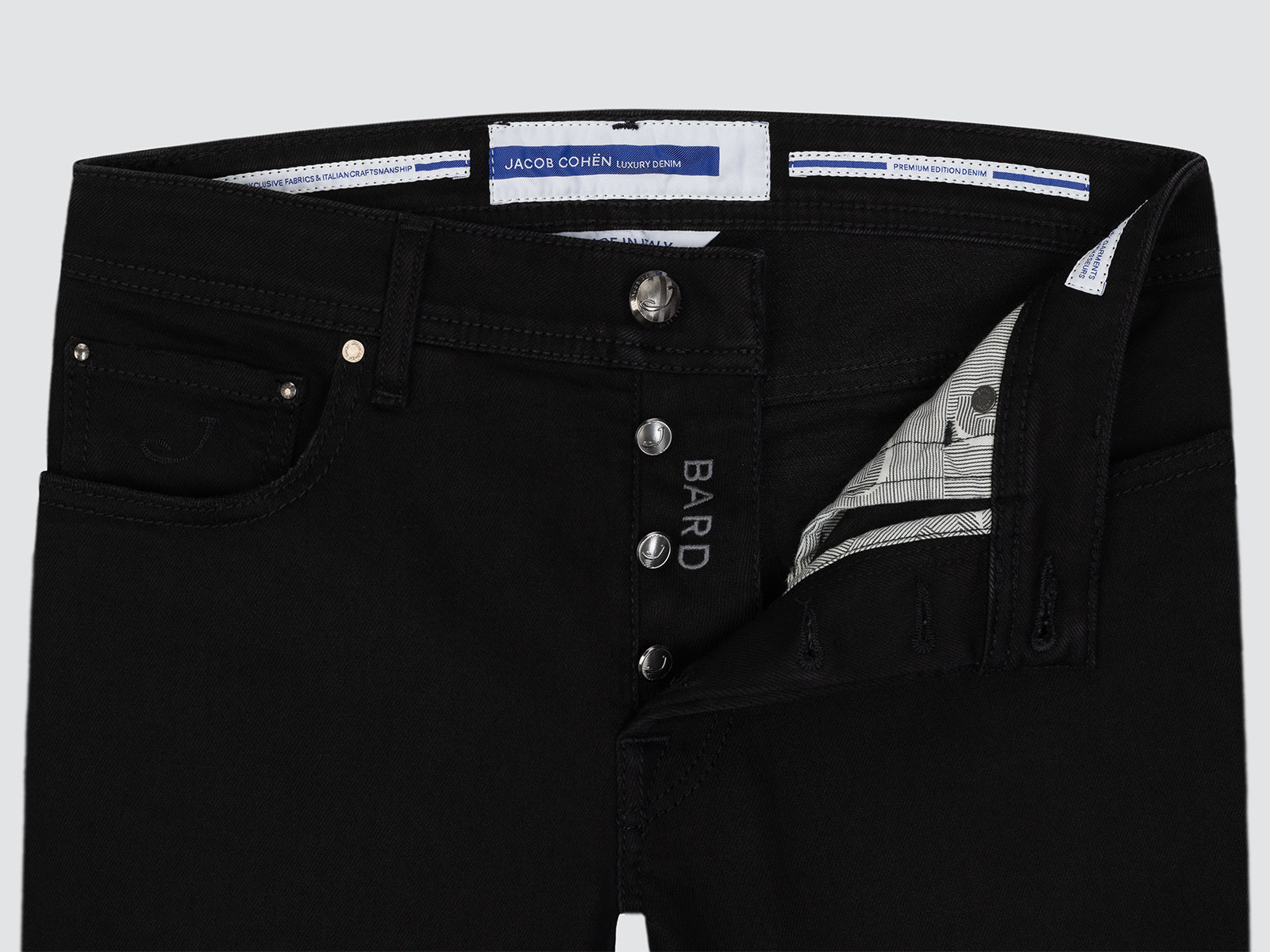 Vaqueros Bard Regular-Slim  superelástico Negro