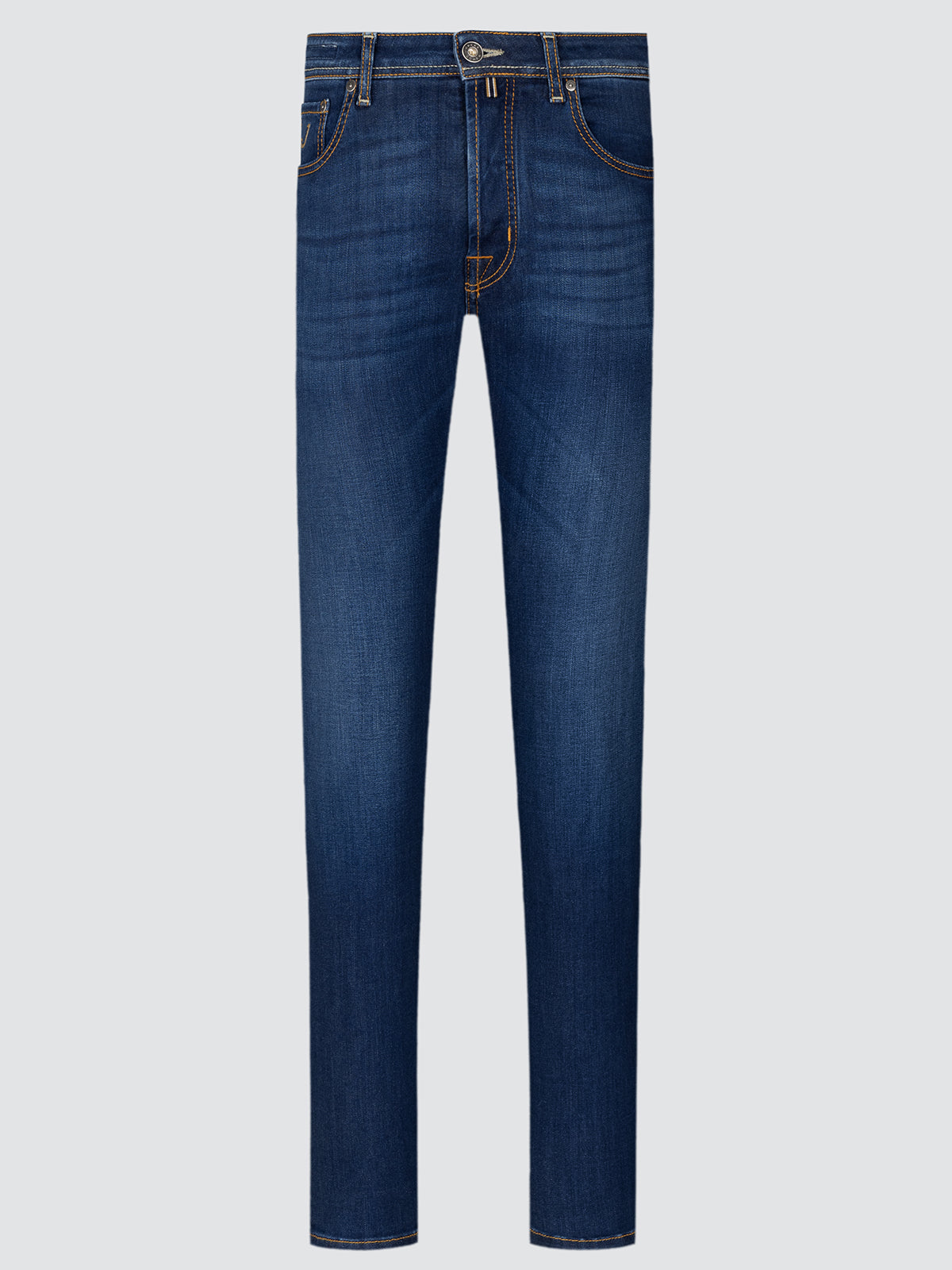 Bard Regular-Slim Jeans Mittelblau Super Stretch Soft Denim