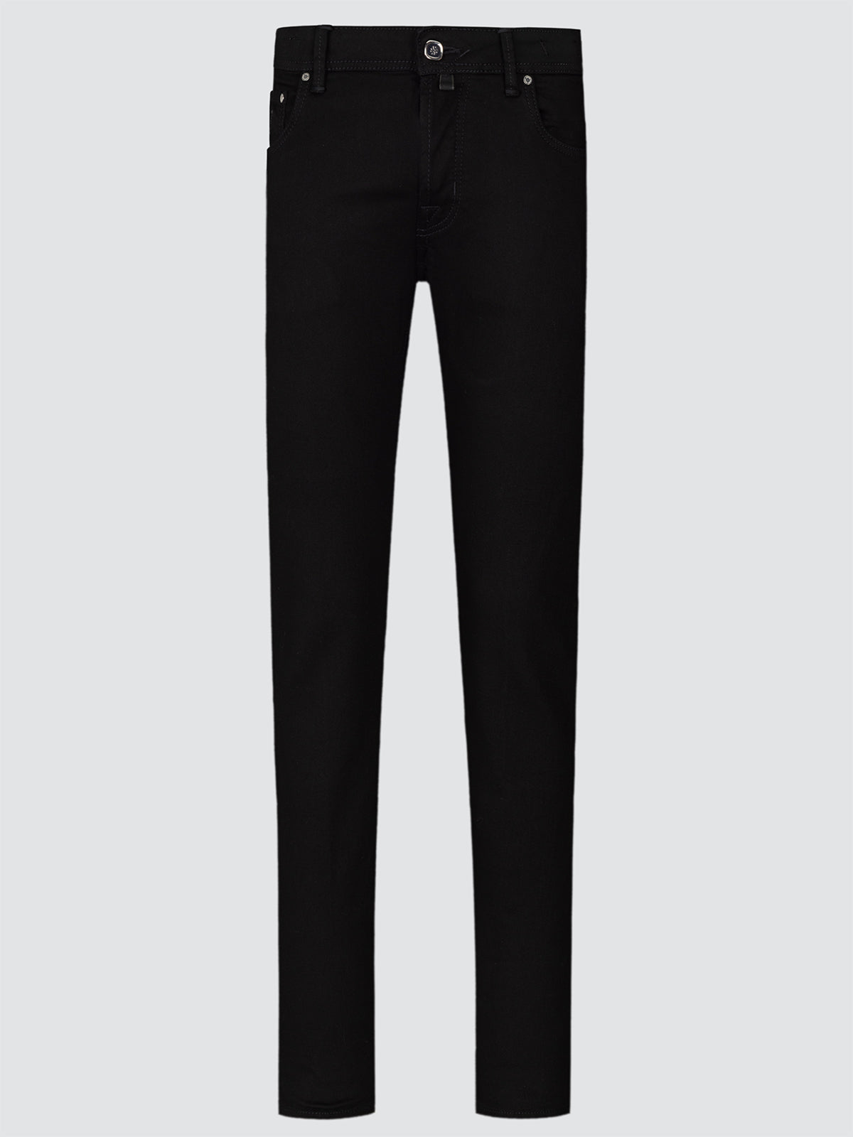 Jeans Jacob Cohen Nick black lizard patch front view