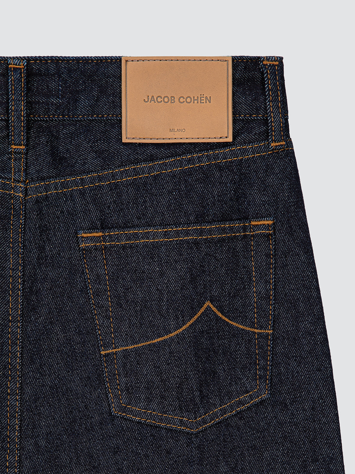 Jackie Palazzo Jeans Dark Blue Cotton Denim