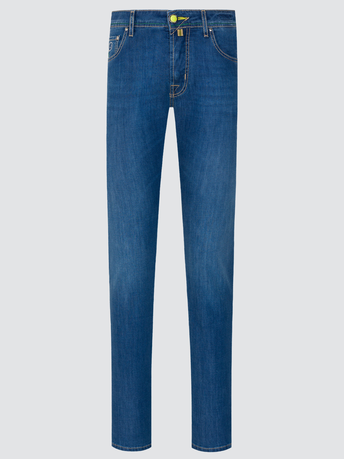Vaqueros Nick Slim azul medio de Jacob Cohen en denim Power Stretch