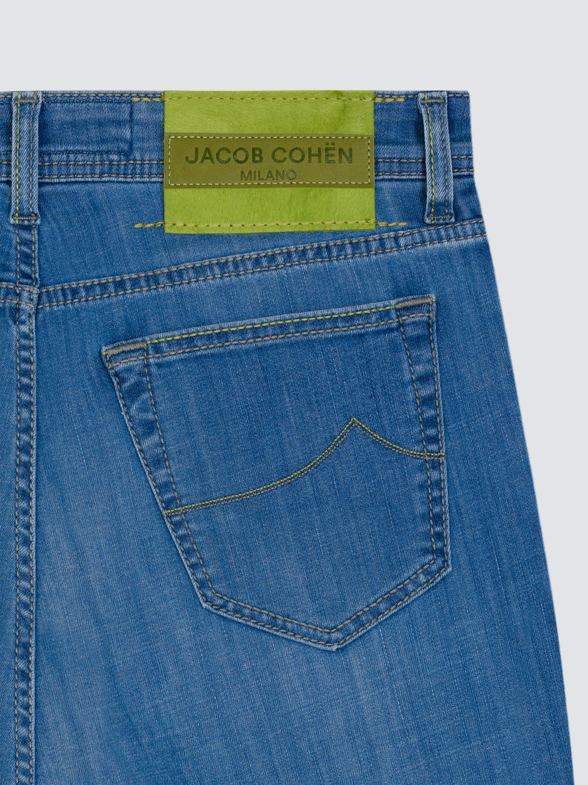 JACOB COHEN BARD VAQUERO AZUL CLARO VERANO PARCH VERDE
