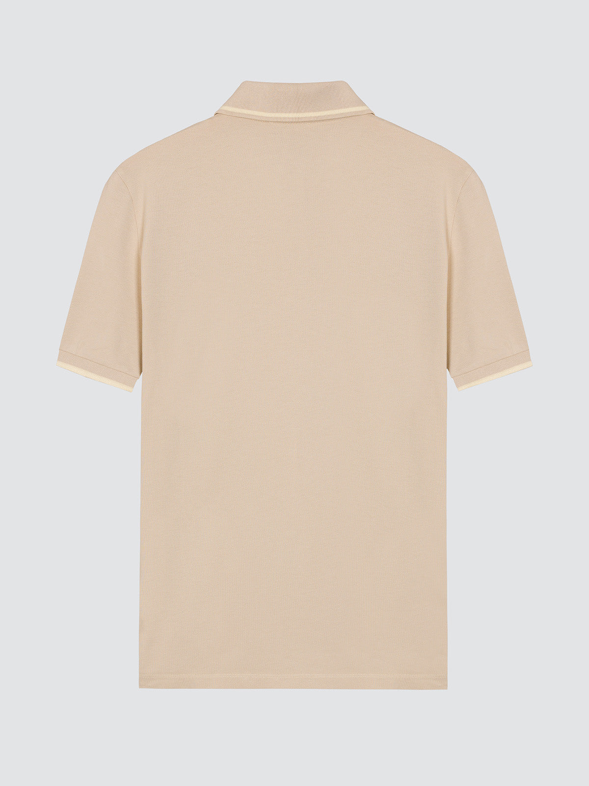 Polo confort de algodón beige Jacob Cohën 