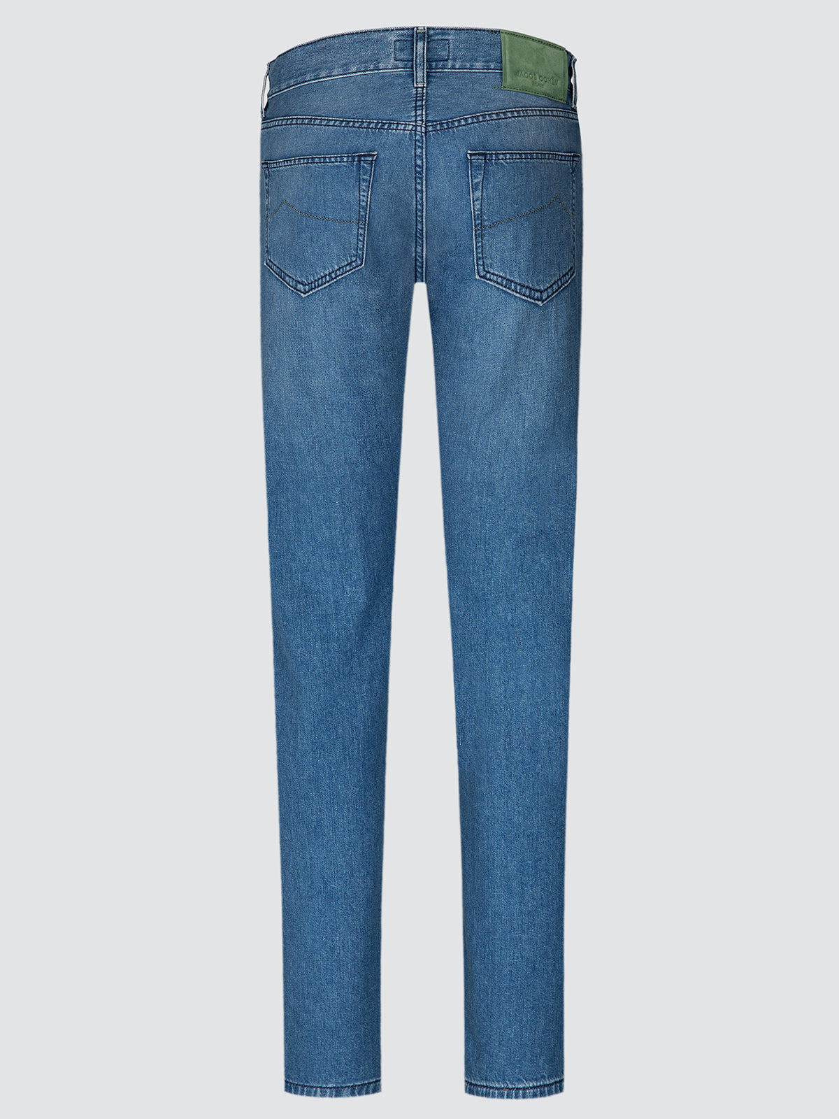Edo Jeans Regular-Straight 5 Poches bleu moyen