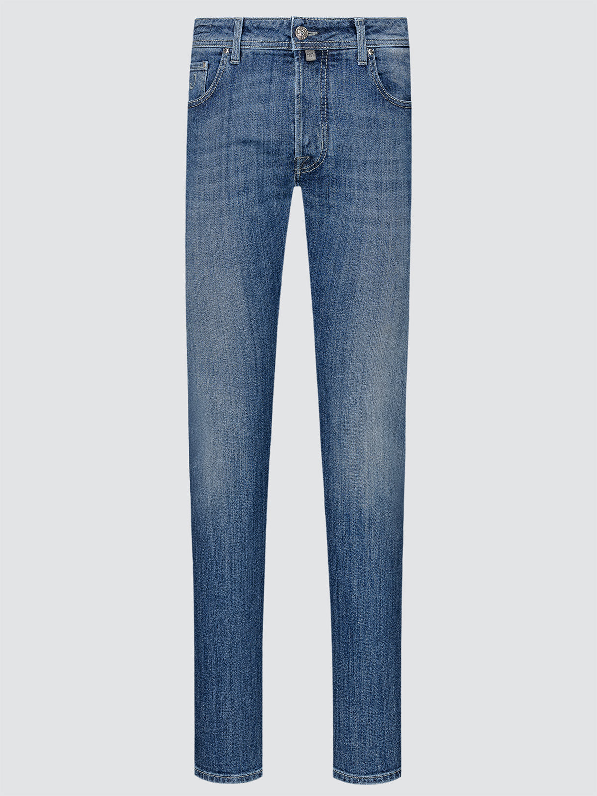 Bard Regular-Slim Jeans Mittelblauer Comfort Denim